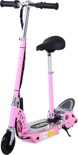 HomCom Electric Children's Scooter in Pink Color with Seat