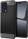 Spigen Rugged Armor Back Cover Silicon 2mm negru mat (Xiaomi 13 Lite)