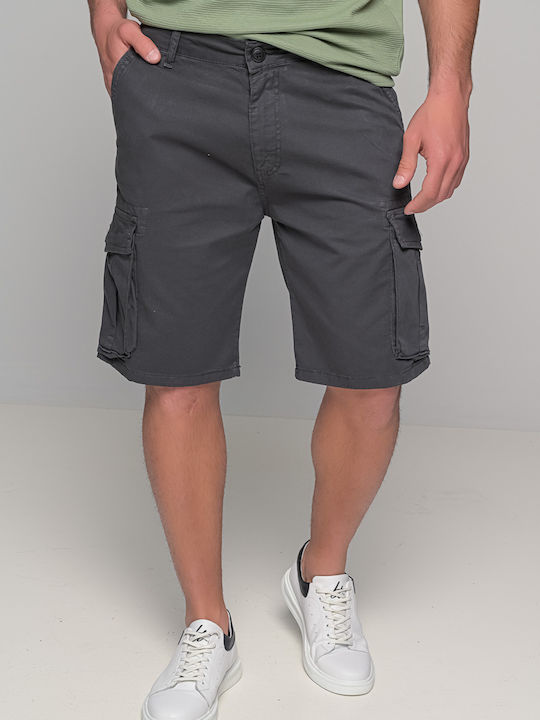 Ben Tailor Men's Cargo Monochrome Shorts Gray