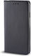Senso Magnet Buchen Sie Synthetisches Leder Schwarz (Redmi Note 12 5G / Poco X5 5G)