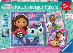 Kinderpuzzle Gabby's Dollhouse für 5++ Jahre 147pcs Ravensburger