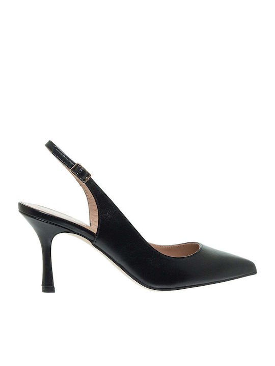 Mourtzi 71130 Pantofi cu toc Negre