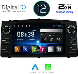 Digital IQ Car Audio System for Toyota Corolla (Bluetooth/USB/AUX/WiFi/GPS/Apple-Carplay/CD) with Touch Screen 7"