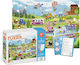 Kids Puzzle Wonderful Transport for 3++ Years 60pcs Dodo