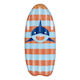 Swim Essentials Inflatable Swimming Board with Handles and Length Striped Shark