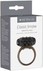 Me You Us Classic Smoke Vibrating Ring Μαύρο