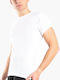 Men's Undershirts Short-sleeved in White Color 2Pack