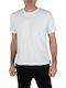 Men's Short Sleeve Undershirt White