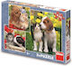 Παιδικό Puzzle Φίλοι Σκύλος & Γάτα για 5+ Ετών 165pcs Dino