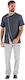Lafont Coat Chef Gray with Short Sleeve Parsley