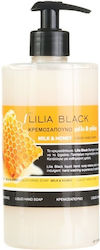 Lilia Black Kremosăpun Lapte și Miere 550ml