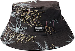 Emerson Material Pălărie bărbătească Stil Bucket Negru