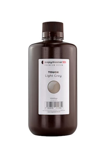 Copymaster3D Tough UV Universal Resin for 3D Printer Light Grey 1000ml (CM-RT-B405-1000-LG)