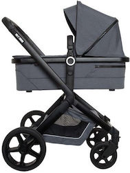Koelstra Next Adjustable 2 in 1 Baby Stroller Suitable for Newborn Dark Grey Melange 13.3kg