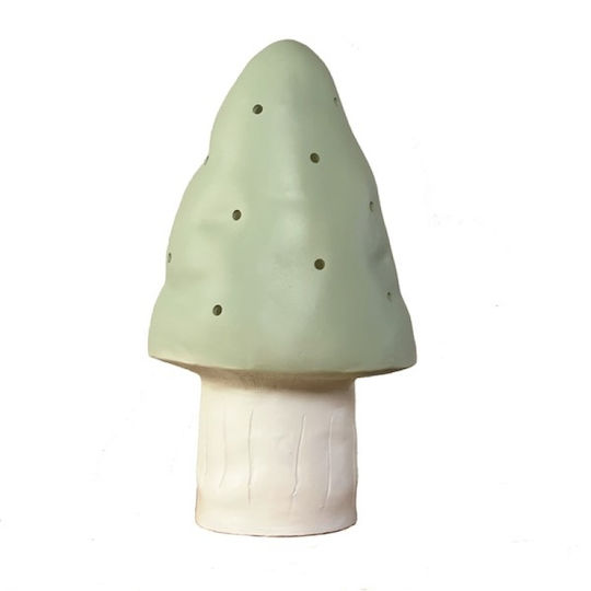 Egmont Led Kids Decorative Lamp Egmont Green 15x15x28εκ.