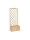 Verdemax Planter Box Lemn Bej 60x31x150cm.