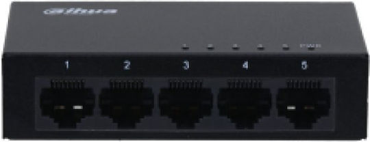 Dahua PFS3005-5GT-V2 Unmanaged L2 Switch with 5 Gigabit (1Gbps) Ethernet Ports