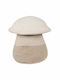 Lorena Canals Детска кошница за съхранение от плат Mama Mushroom Бежов 33x33x38см 1бр