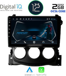 Digital IQ Car-Audiosystem für Nissan 370Z 2009-2012 (Bluetooth/USB/AUX/WiFi/GPS/Apple-Carplay) mit Touchscreen 9"