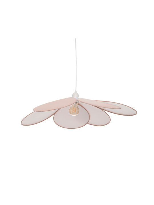 Spitishop Kids Single Ceiling Light E27 Pink 40W 64x18cm