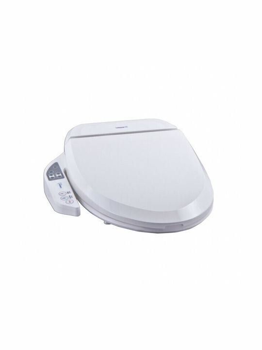 Uspa Standard Toilettenbrille mit Bidet Kunststoff 49x46cm Weiß