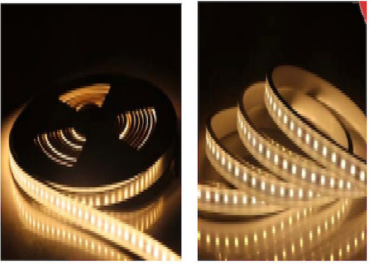 Universe Rezistent la apă Bandă LED 24V Alb Cald Lumină 5m Neon Flex