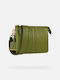 Geox Leather Women's Bag Hand Green