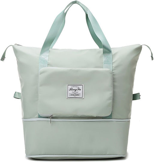 Playbags Σακ Βουαγιάζ 35lt Μέντα Υφασμάτινο Μ41xΠ22xΥ28εκ.