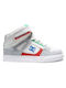 DC Παιδικά Sneakers High Pure High-Top EV Grey / Red