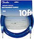 Fender Cablu 6,3 mm de sex masculin - 6,3 mm de sex masculin 3m Albastru (0990810210)