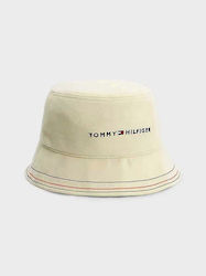 Tommy Hilfiger Υφασμάτινo Ανδρικό Καπέλο Στυλ Bucket Μπεζ