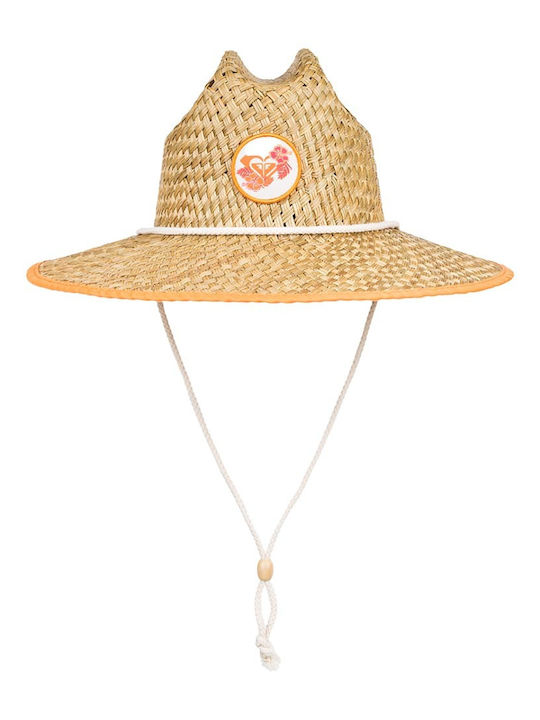 Roxy Wicker Women's Western Hat Coffee Blues Beige