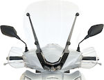 WRS Motorcycle Windshield & Windscreen Transparent Visor for Honda SH 150 / SH 350 ABS 2020 -2022 HO049T