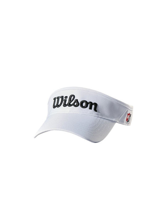 Wilson Visor Hat White