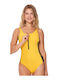 U.S. Polo Assn. One-Piece Swimsuit Yellow