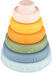 Canpol Babies Pyramid Toy Πυραμίδα made of Silicone for 6++ Months