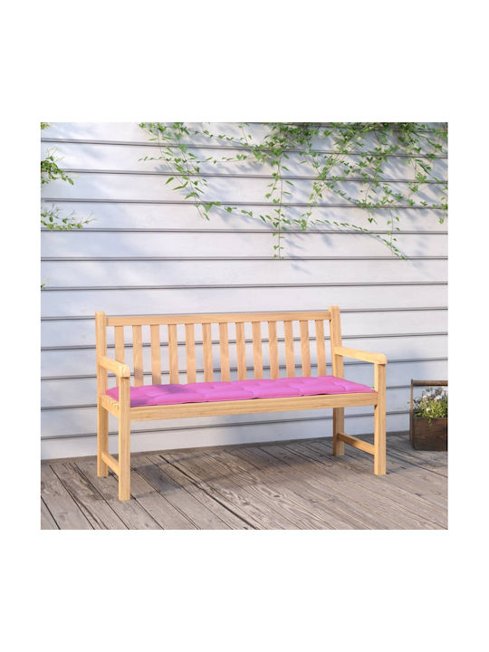 vidaXL Garden Bench Cushion Pink 2pcs 180x50cm.