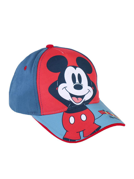 Cerda Παιδικό Καπέλο Jockey Υφασμάτινο Mickey Κ...