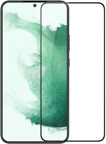 5D 0.3mm Full Glue Full Face Tempered Glass Μαύρο (Galaxy S22 5G)