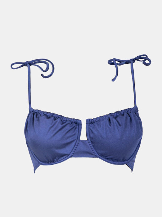 Rock Club BP-2280 Bikini Σουτιέν B Cup Μπλε