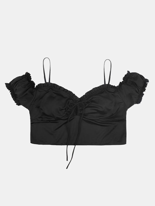 Rock Club BP-1605 Bikini Μπουστάκι Μαύρο