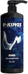 V-Kings King Șampoane pentru Toate Tipurile Păr 1x1000ml