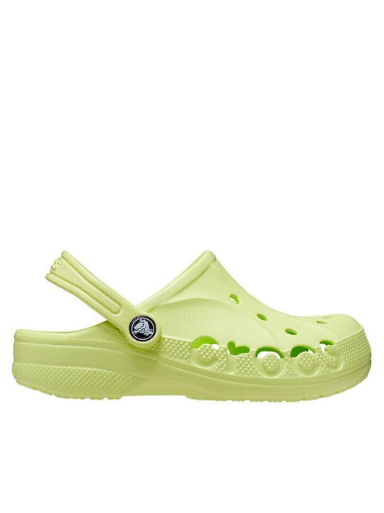 Crocs Παιδικά Ανατομικά Σαμπό Θαλάσσης Πράσινα