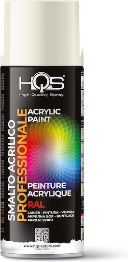 HQS Spray Paint Beige RAL 9001 400ml