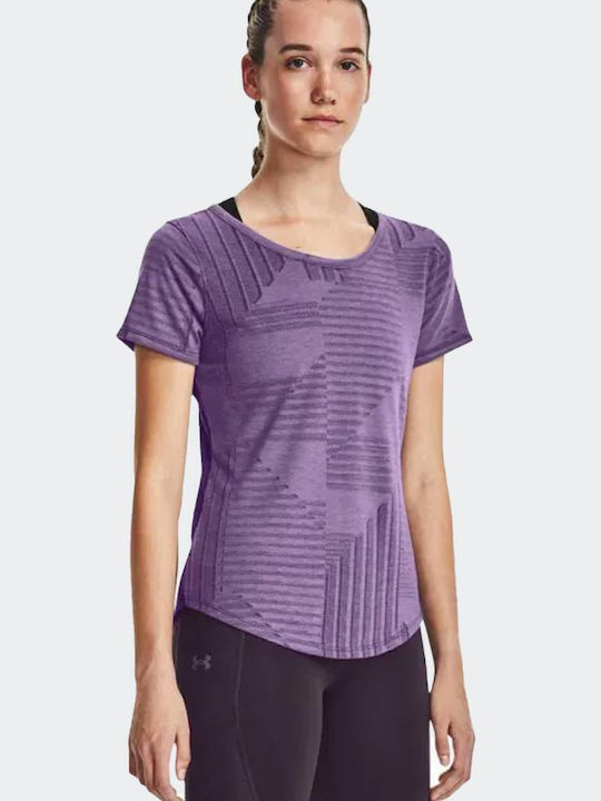 Under Armour Women's Athletic T-shirt Purple