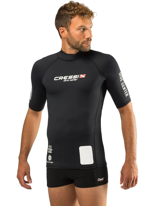 CressiSub Dive Center Ανδρική Κοντομάνικη Αντηλιακή Μπλούζα
