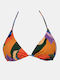 Rock Club Triangle Bikini Top BP-2305 Multicolour BP2305.midnight