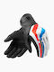Rev'IT Redhill Summer Men's Motorcycle Gloves Leather Red / Blue