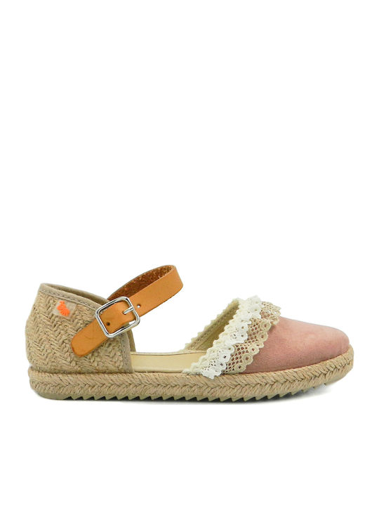 Kids Espradrilles with Adjustable Metal Clasp Multicolour