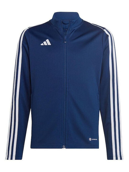 adidas Athletic Kids Cardigan Navy Blue
